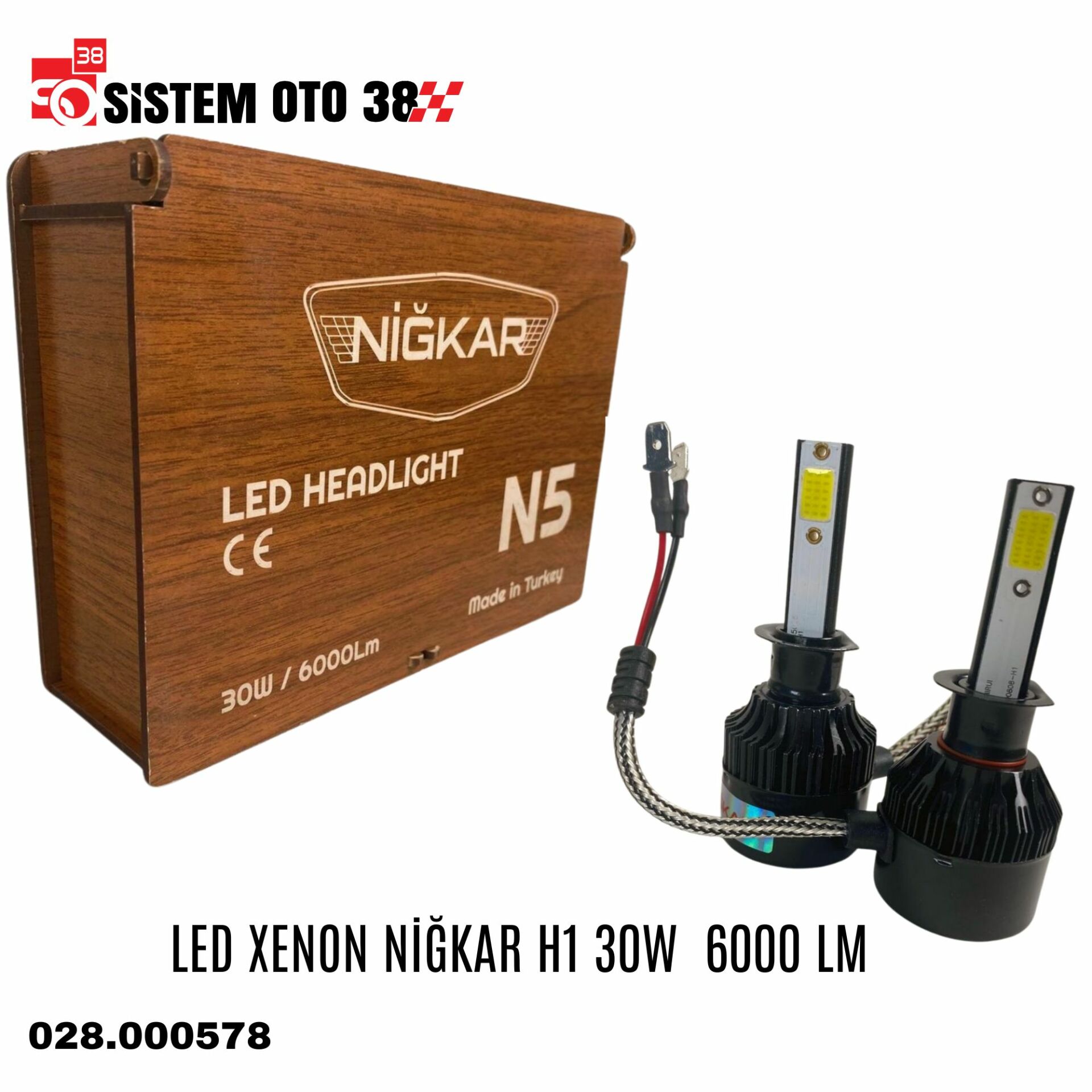 LED XENON NİĞKAR H1 30W 6000 LM | | LED XENON