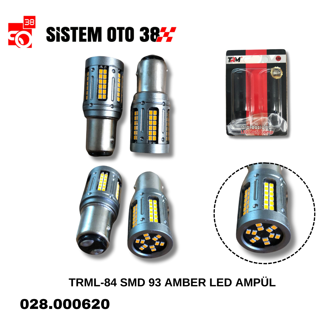 TRML-84 SMD 1016 AMBER AMPÜL | | LED AYDINLATMA GRUBU