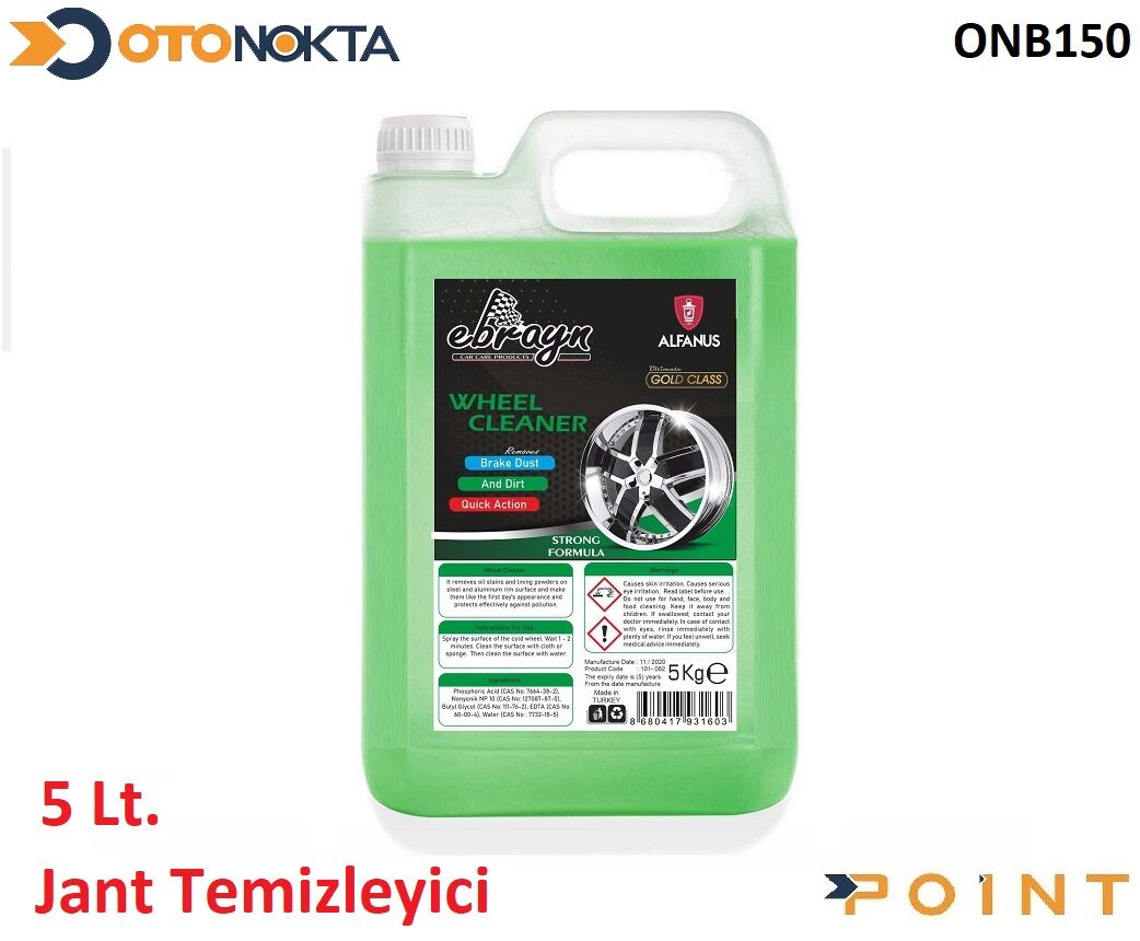 BAKIM URUNU JANT TEMIZLEYICI 5 LT EBRAYN