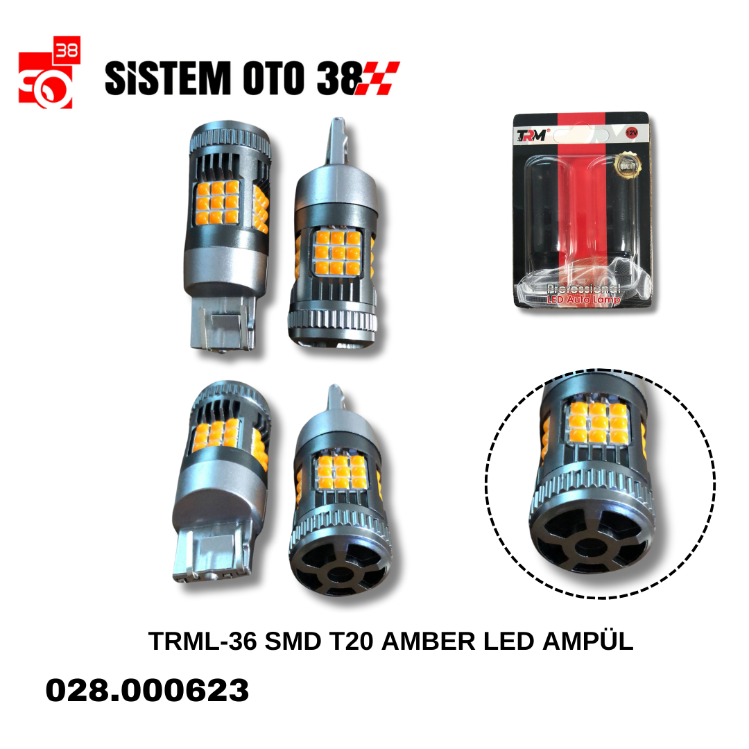 TRML-36 SMD T20 AMBER AMPÜL | | LED AYDINLATMA GRUBU