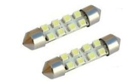 LED AMPUL 12V SOFİT 39MM 8 LED BEYAZ | AUTOMARS
