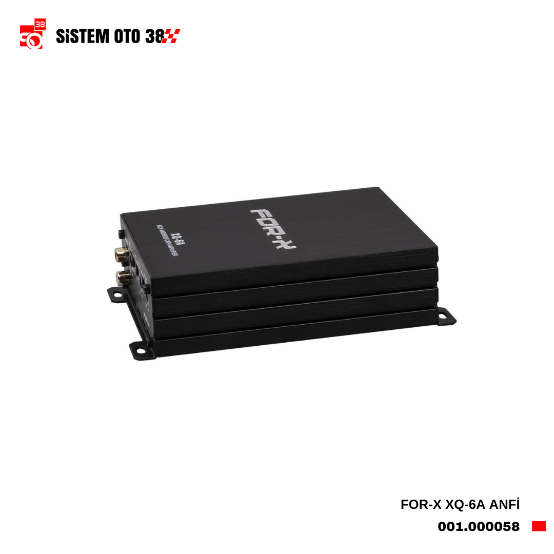 FOR-X XQ-6A ANFİ | | ANFİLER