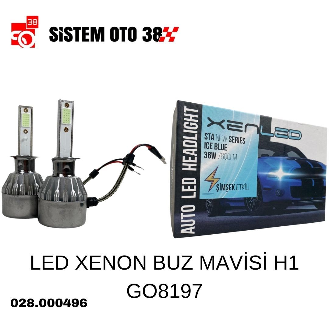 LED XENON BUZ MAVİSİ H1 GO8197 | | LED XENON