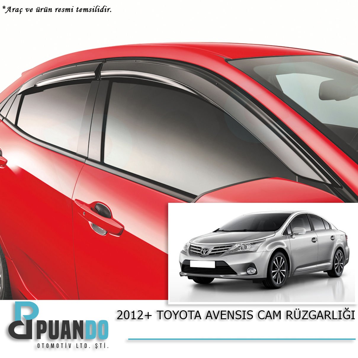 2012+ TOYOTA AVENSIS CAM RUZGARLIGI