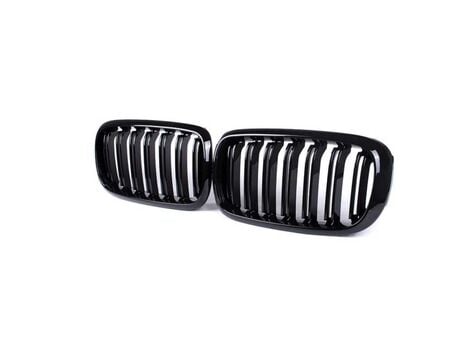 CK-BMW X5-X6 F15 15-18 ÖN PANJUR ÇİFT ÇİZG P.BLACK | | TUNING