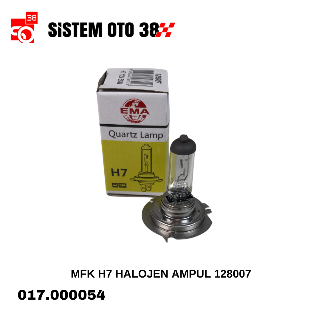 MFK H7 HALOJEN AMPUL 128007 | | HALOJEN AMPUL GRUBU