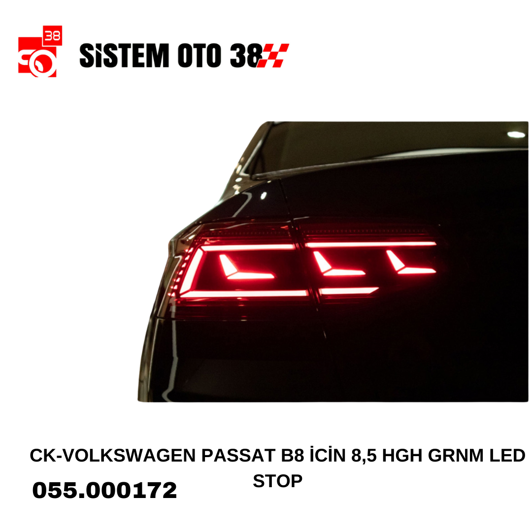 CK-VOLKSWAGEN PASSAT B8 İCİN 8,5 HGH GRNM LED STOP | | TUNING