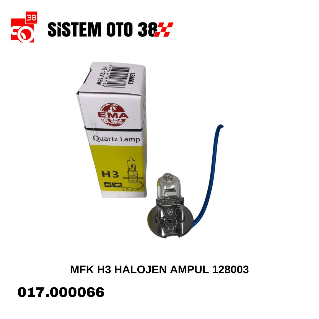 MFK H3 HALOJEN AMPUL 128003 | | HALOJEN AMPUL GRUBU