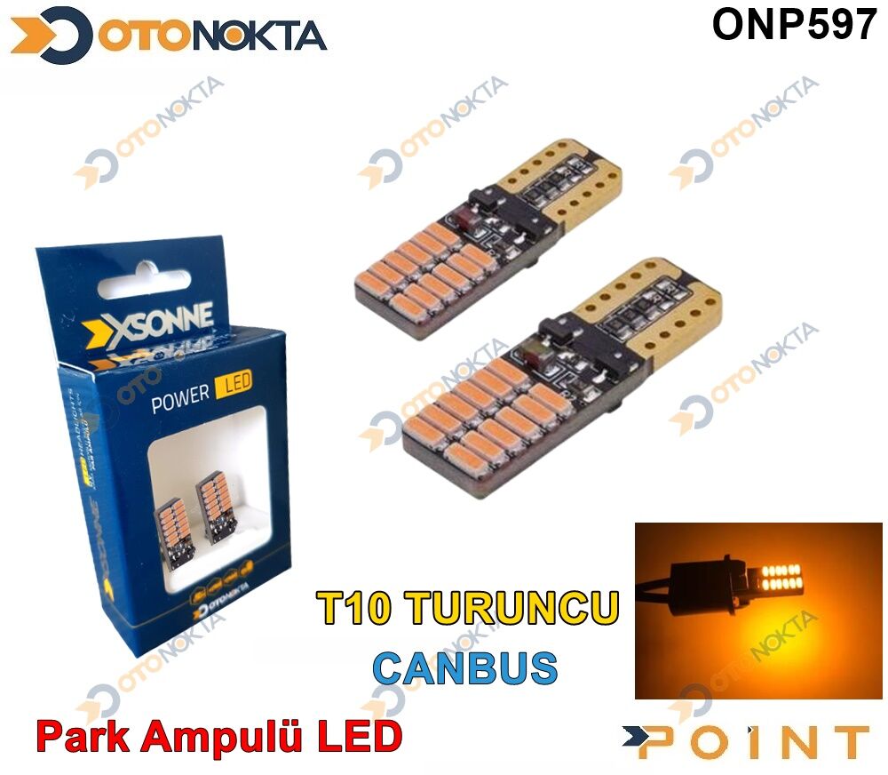 PARK AMPULU ULTRA HD CANBUS TURUNCU XSONNE POINT