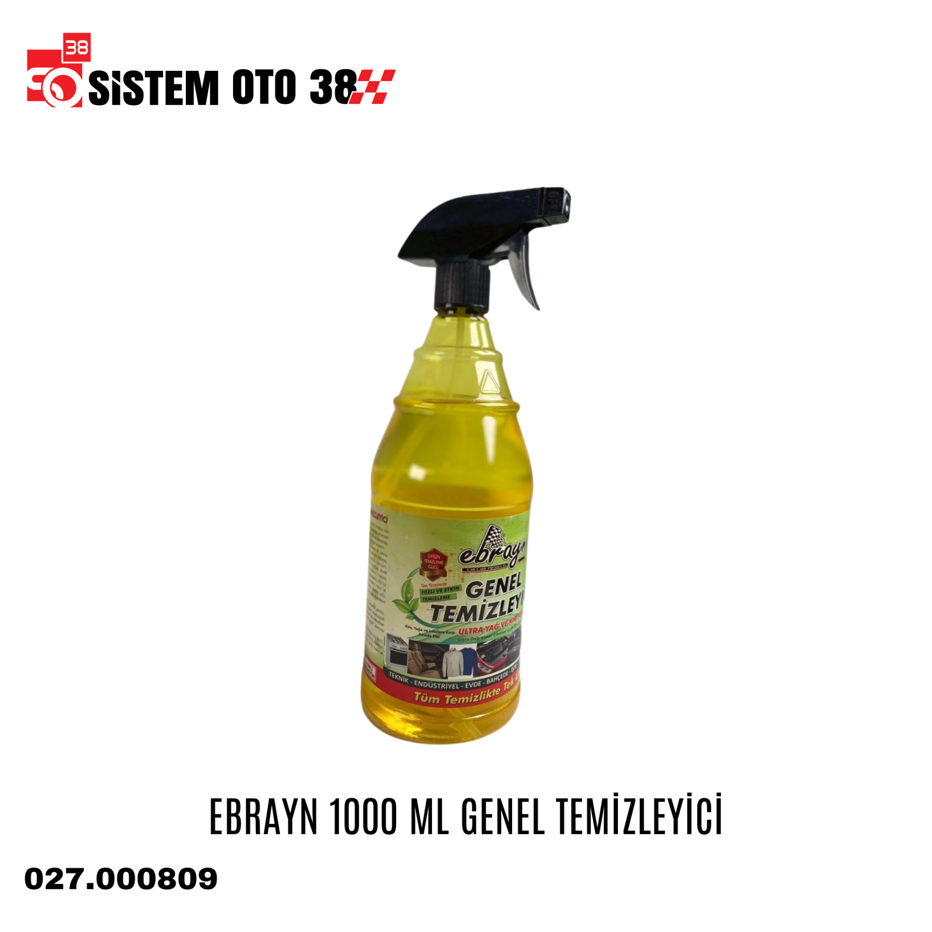 EBRAYN 1000 ML GENEL TEMİZLEYİCİ | | KOZMETİK GRUBU