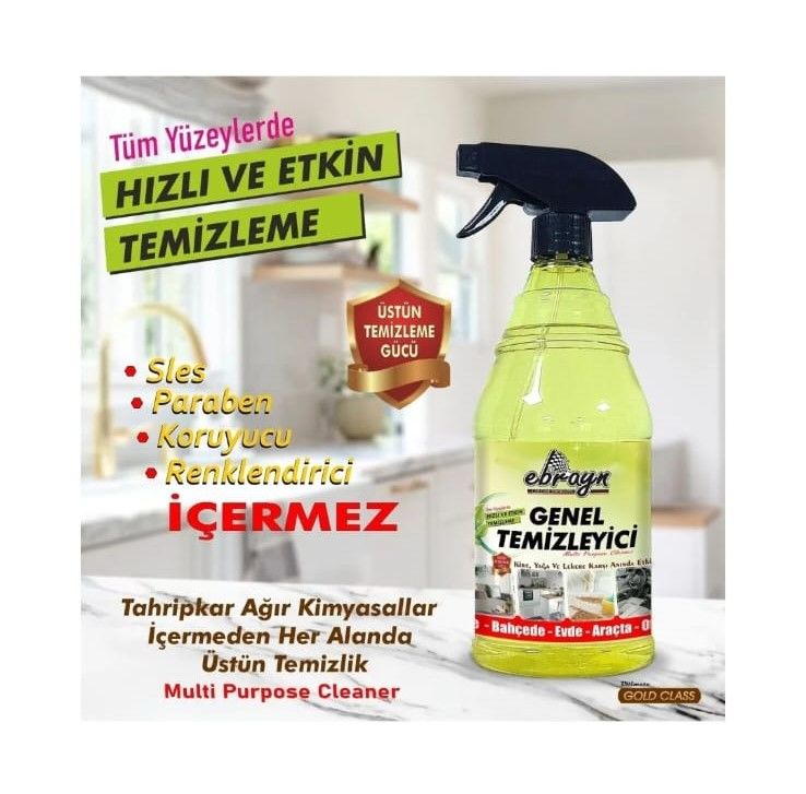 GENEL TEMİZLEYİCİ SPREY 500ML | EBRAYN