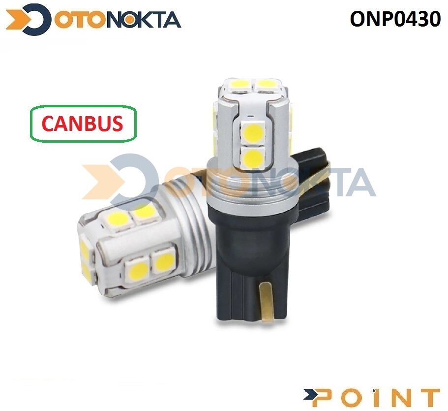 PARK AMPULU T10 14 LED CANBUS BEYAZ POINT