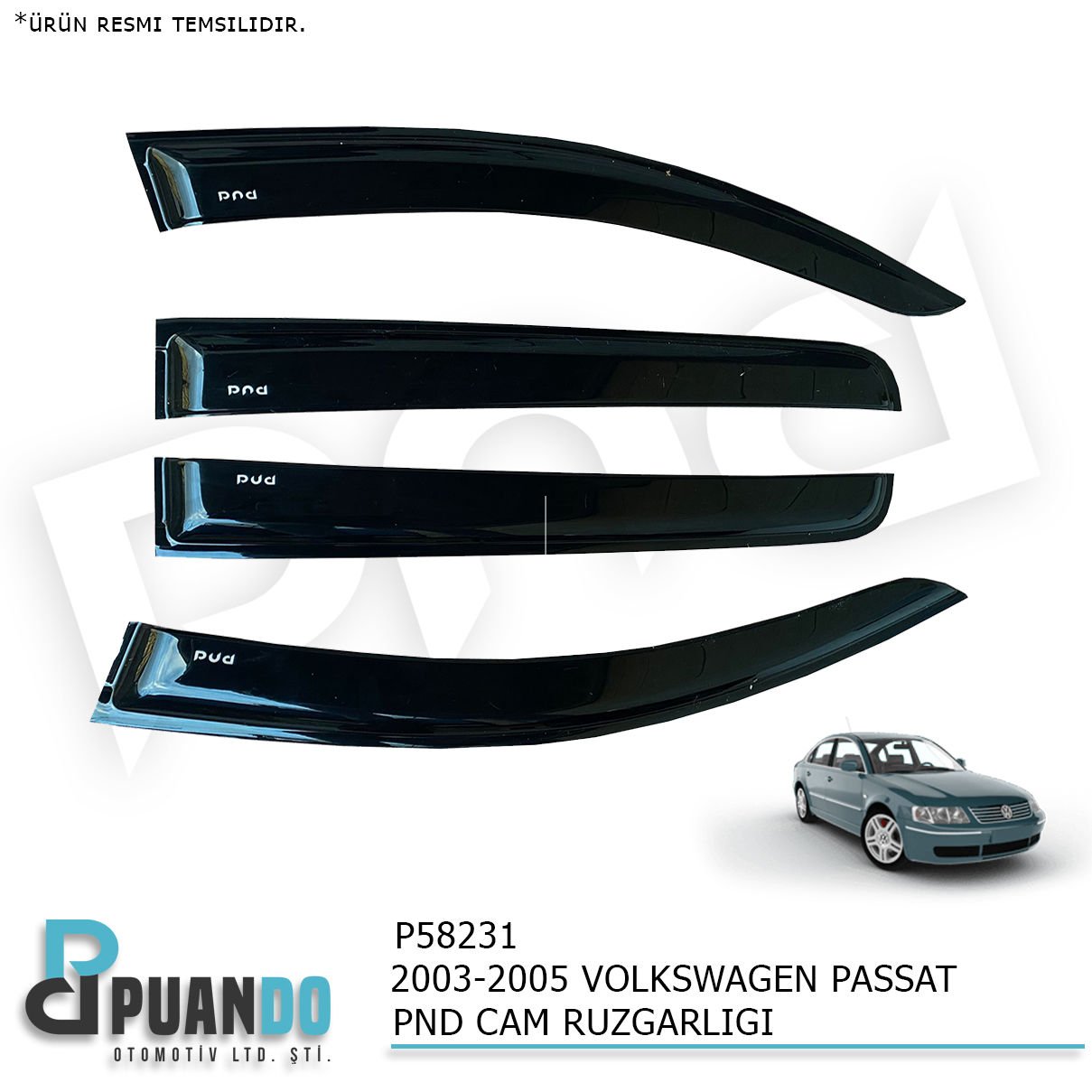 2003-2005 VOLKSWAGEN PASSAT PND CAM RUZGARLIGI