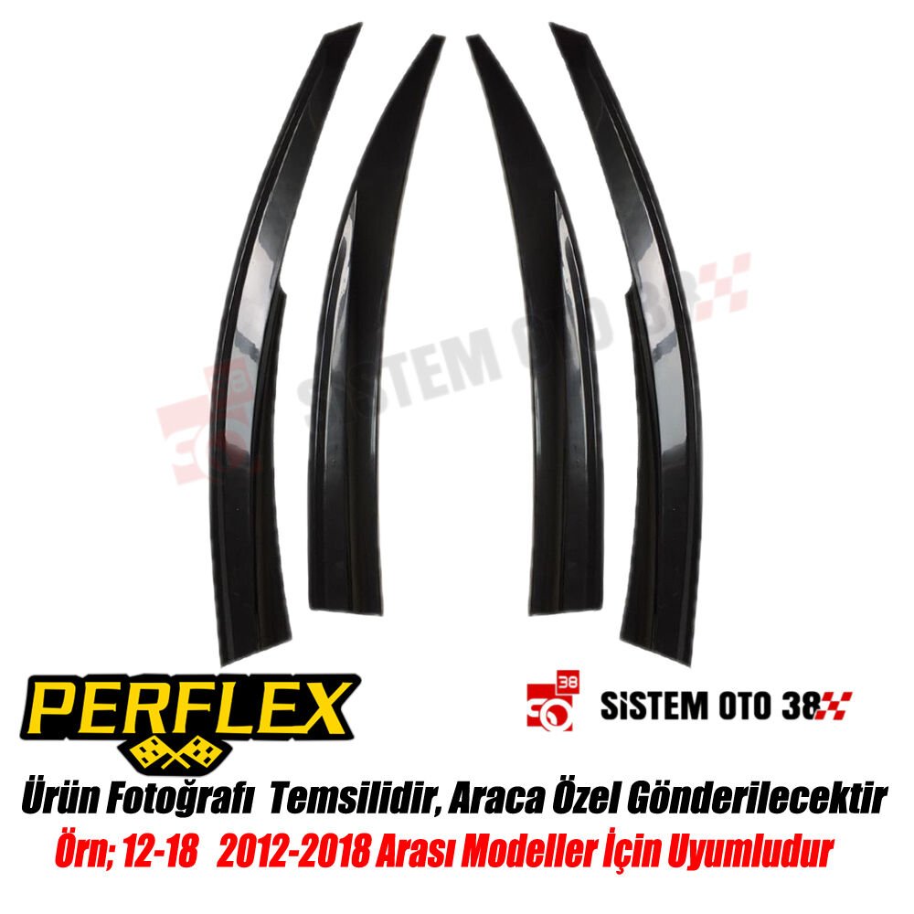 PERFLEX DACİA DUSTER CAM RÜZGARLIĞI 2010+ 4LÜ | | 4LÜ CAM RÜZGARLIKLARI