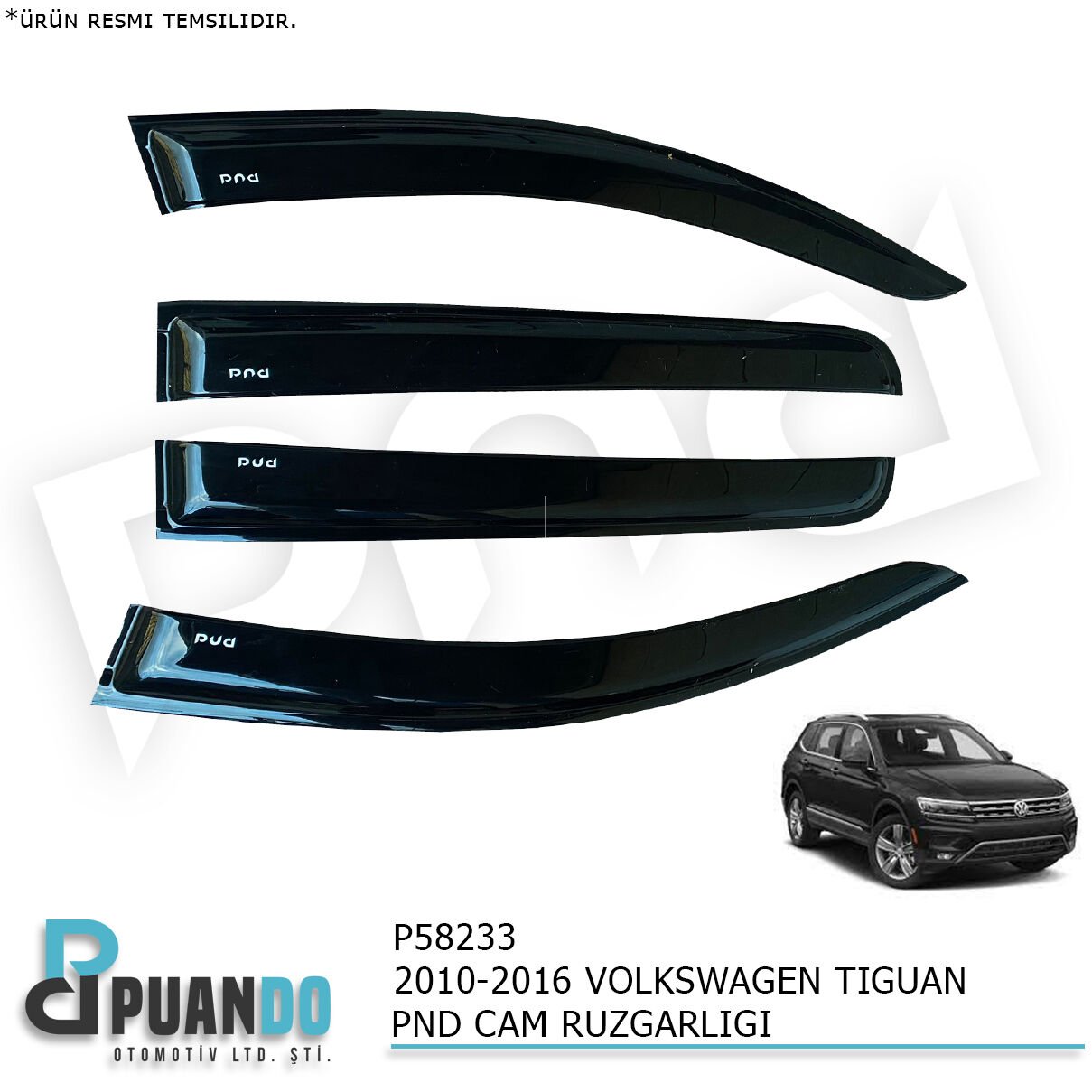 2010-2016 VOLKSWAGEN TIGUAN PND CAM RUZGARLIGI