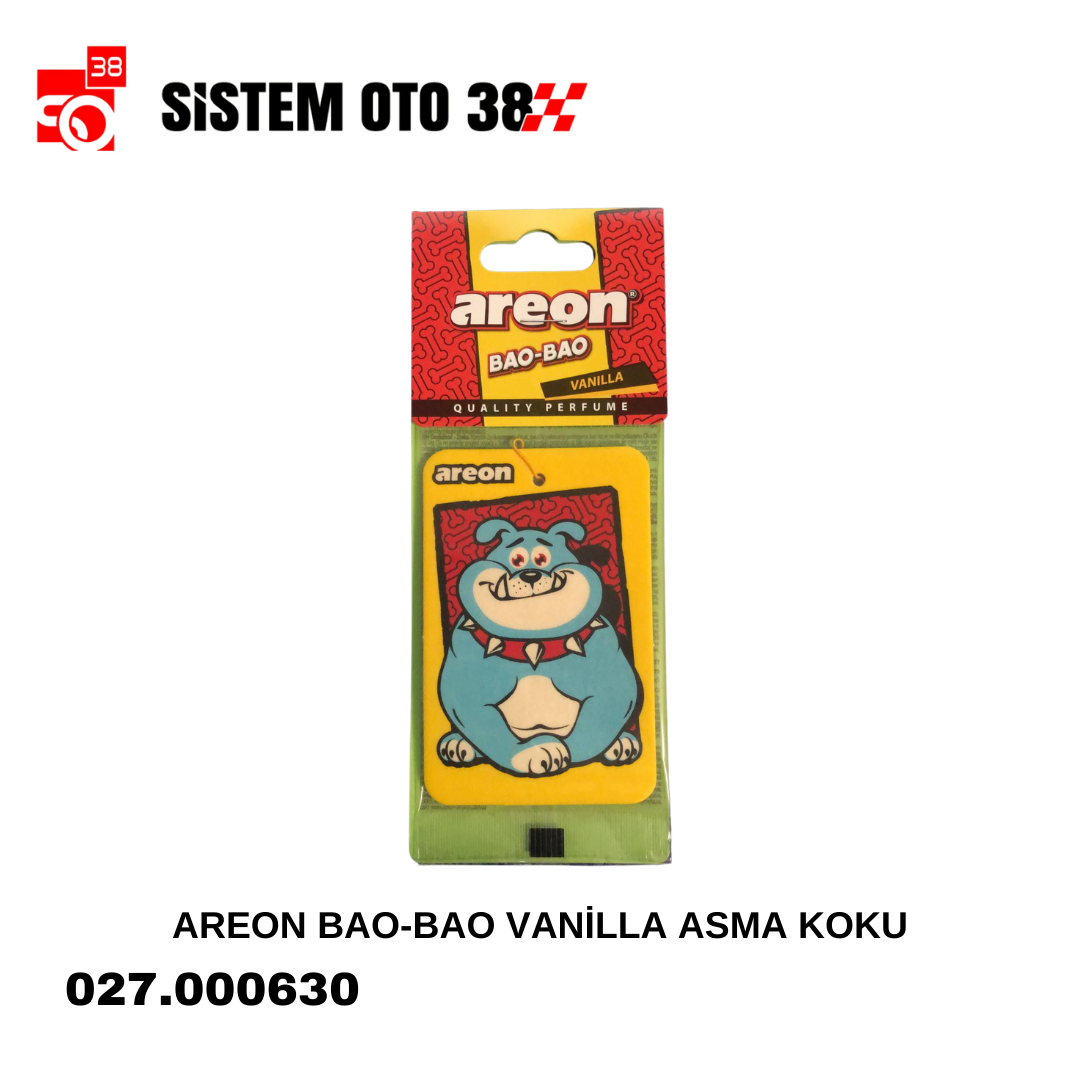 AREON BAO-BAO VANİLLA ASMA KOKU | | KOZMETİK GRUBU