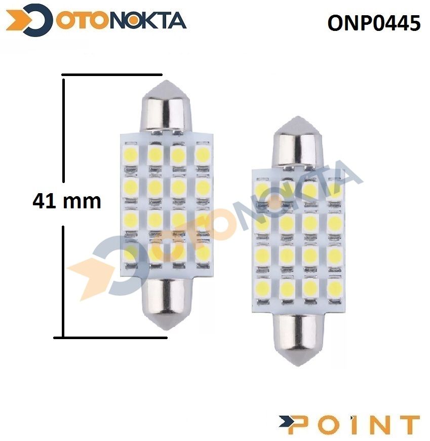 SOFIT AMPUL 16 LED 41MM BEYAZ POINT