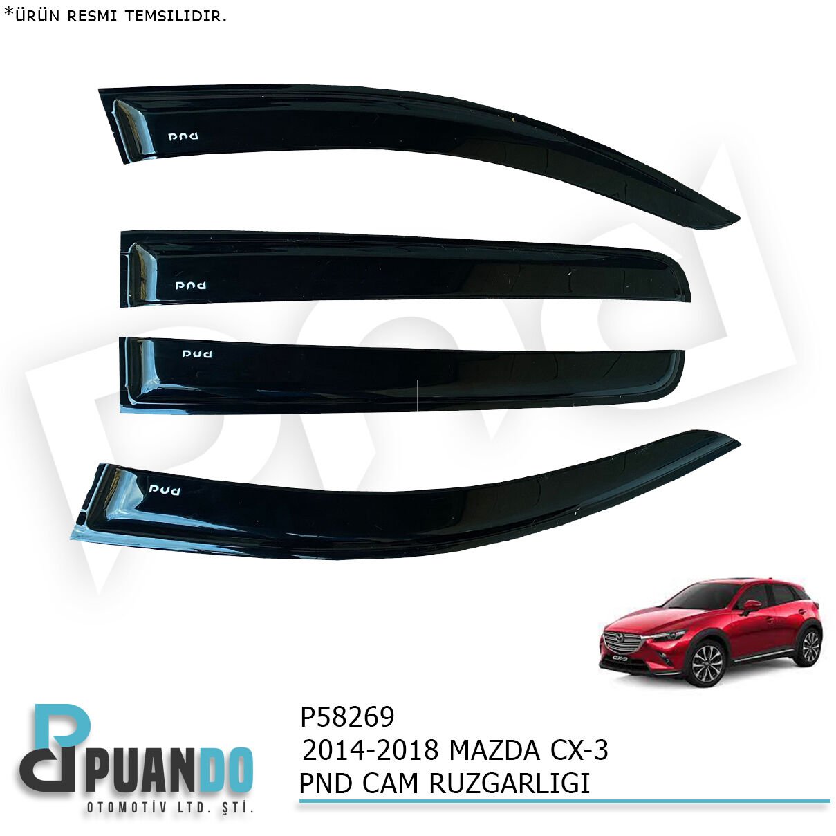2014-2018 MAZDA CX-3 PND CAM RUZGARLIGI