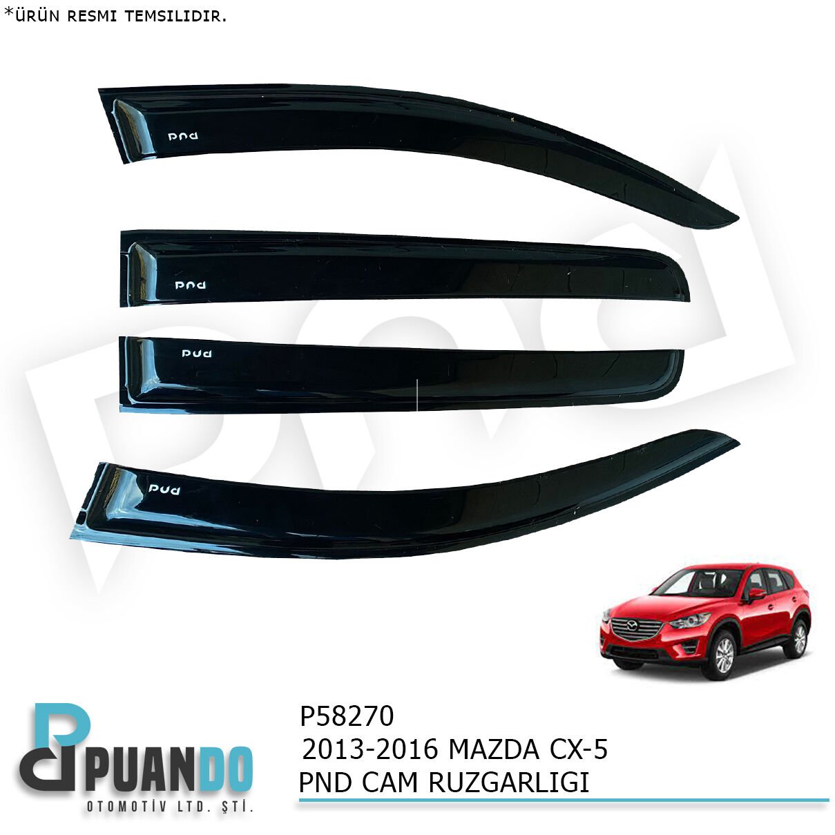 2013-2016 MAZDA CX-5 PND CAM RUZGARLIGI