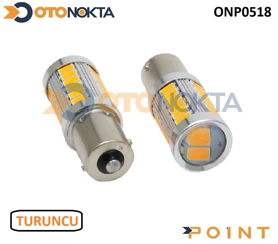 AMPUL STOP 93 TEK DUY 35 LED TURUNCU POINT