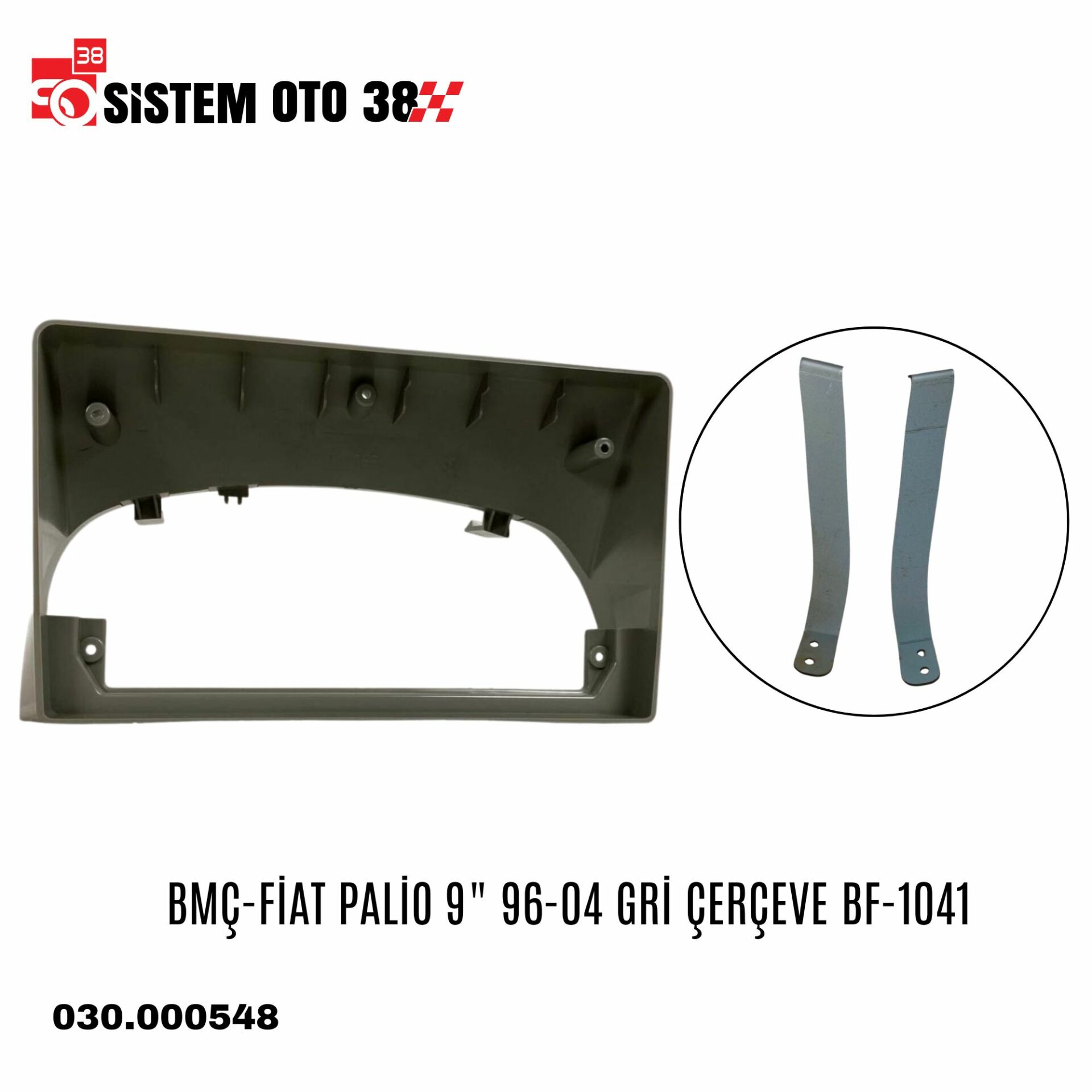 BMÇ-FİAT PALİO 9'' 96-04 GRİ ÇERÇEVE BF-1041 | | MULTİMEDYALAR