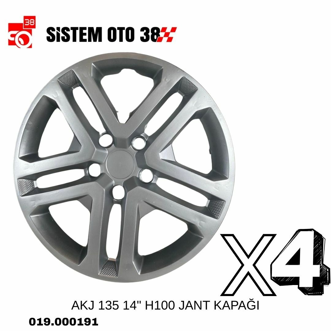 AKJ 135 14'' H100 JANT KAPAĞI | | JANT KAPAKLARI