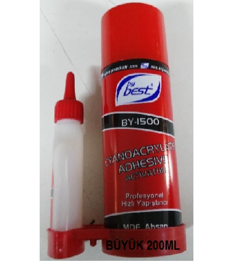 YAPIŞTIRICI KİT MDF 50gr+AKTİVATÖRLÜ 200ml ( HIZLI YAPIŞTIRICI )
