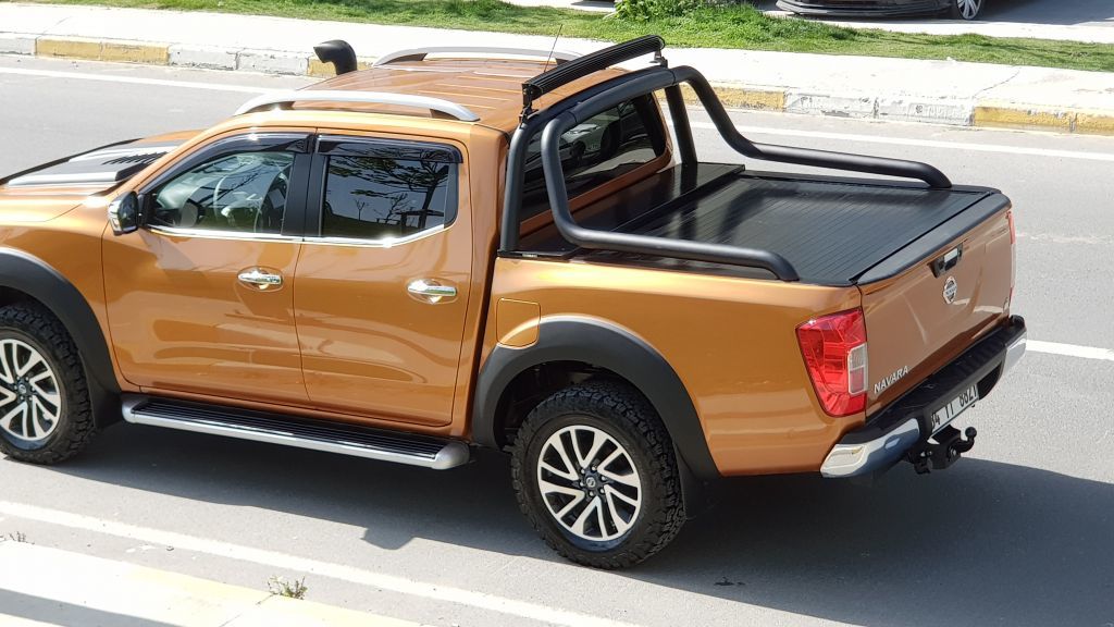 OMSP-NİSSAN NAVARA 16+ CANYON ROLLBAR SİYAH | | YAN BASAMAK VE TAVAN BAR