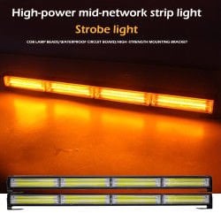 LED BAR TEPE SARI SARI ÇAKAR COB 4 LED 60CM | AUTOMARS