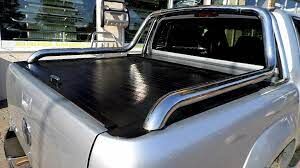 OMSP-VW AMAROK 17+ CAM KORUMALI ROLLBAR KROM | | YAN BASAMAK VE TAVAN BAR