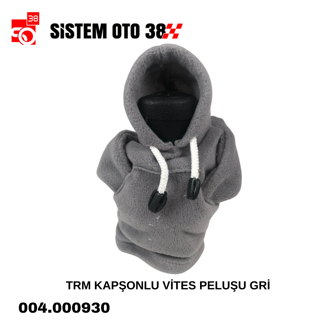 TRM KAPŞONLU VİTES PELUŞU GRİ | | ARAÇ İÇİ AKSESUARLAR