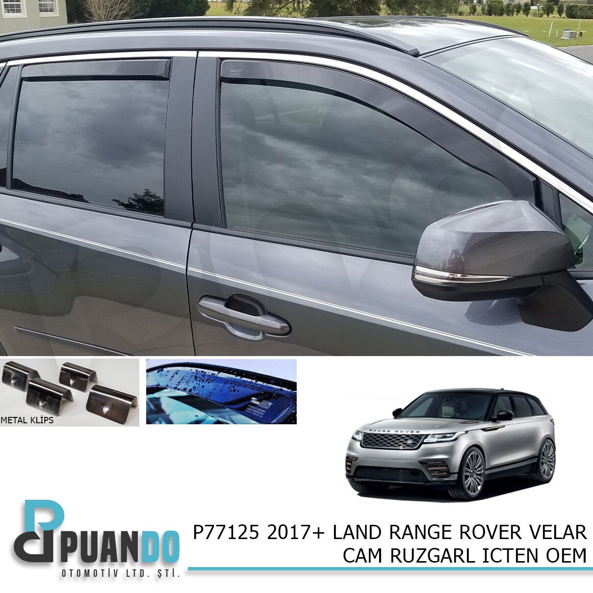 2017+ LAND RANGE ROVER VELAR CAM RUZGARL ICTEN OEM