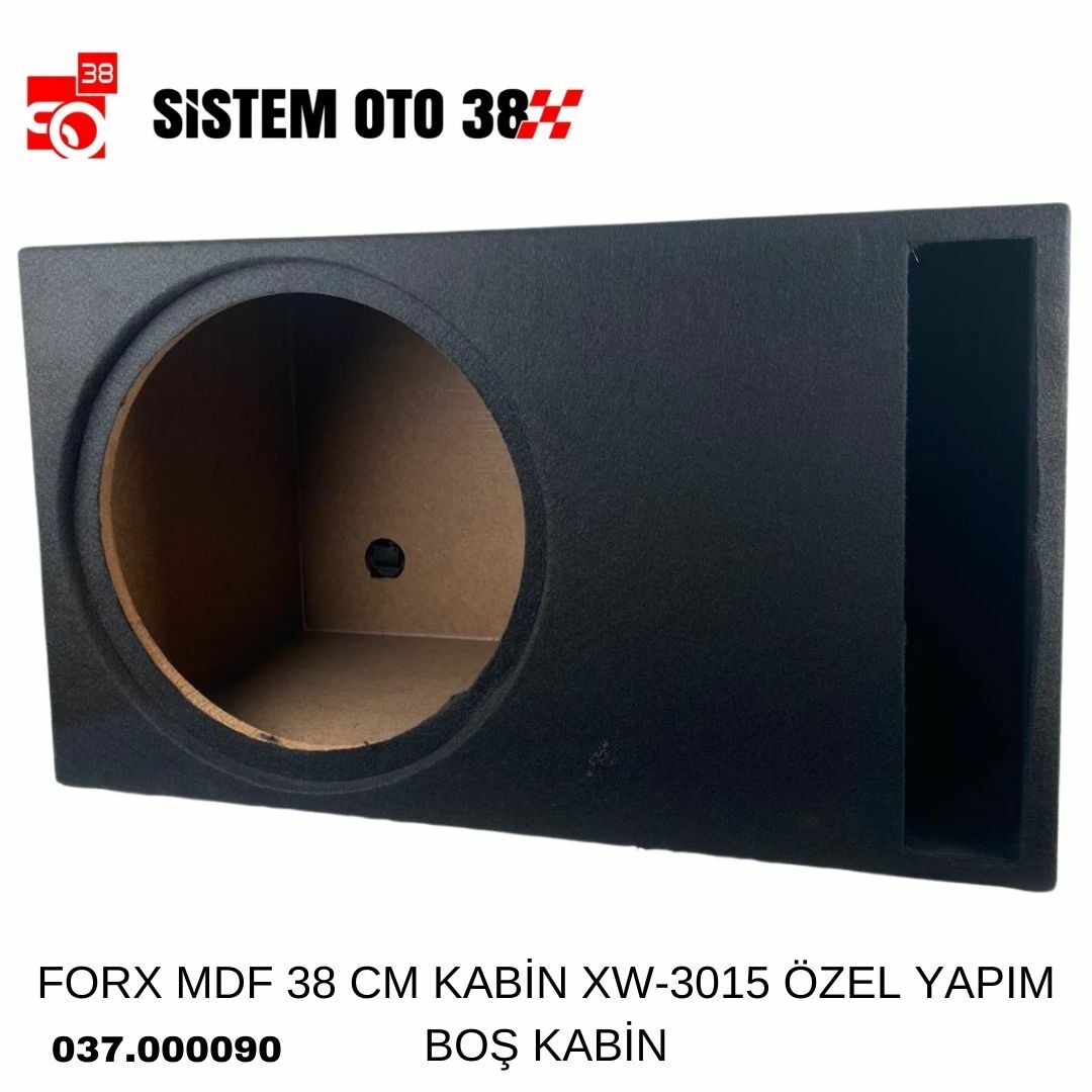FORX MDF 38 CM KABİN XW-3015 ÖZEL YAPIM BOŞ KABİN | | SES MONTAJ EKİPMANLARI