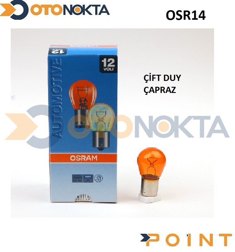 AMPUL OSRAM 93 TEK DUY TURUNCU YAKIN TIRNAK 10LU