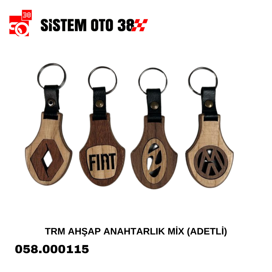 TRM AHŞAP ANAHTARLIK MİX | | ANAHTRLIKLAR