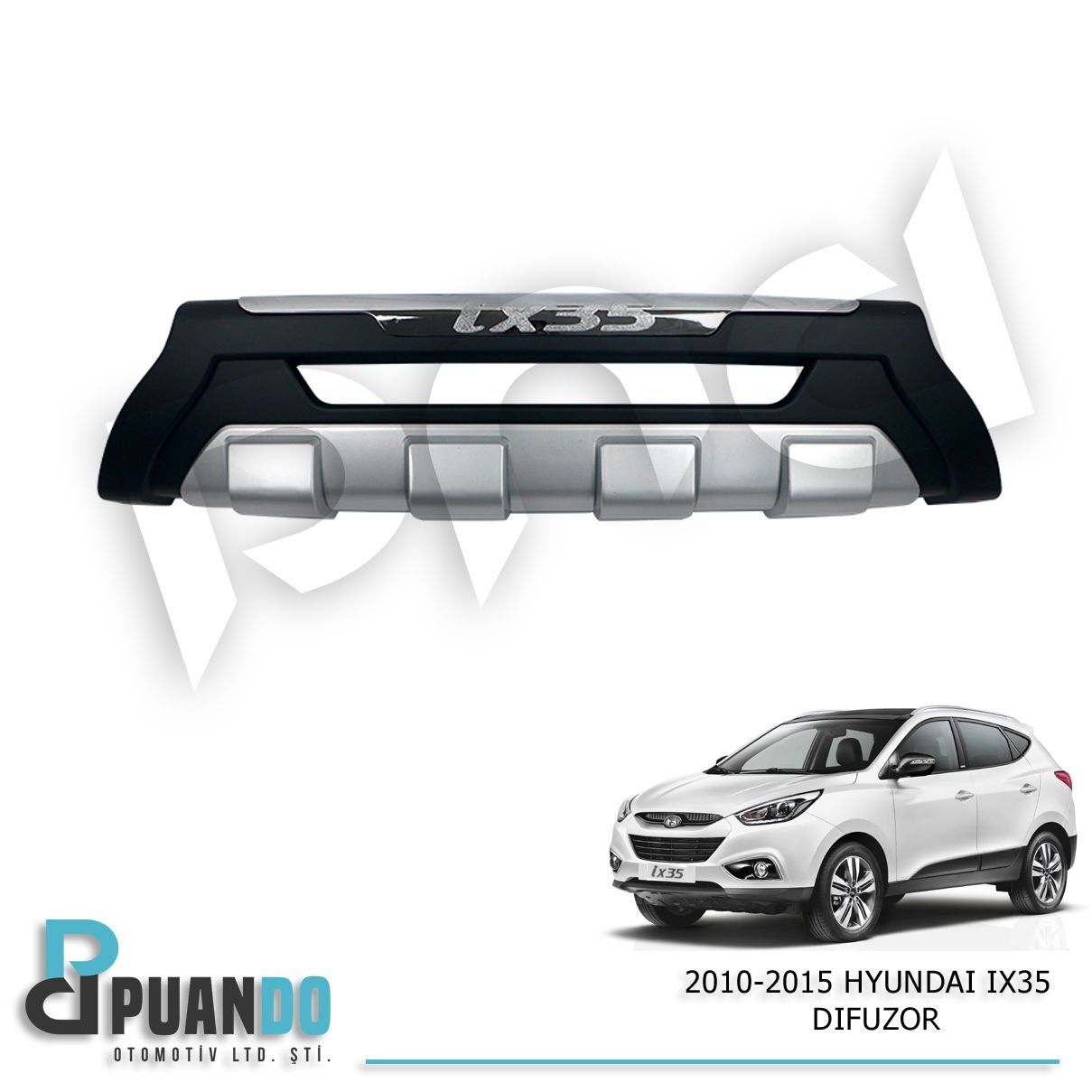 HYUNDAI IX35 ARKA TAMPON KORUMA