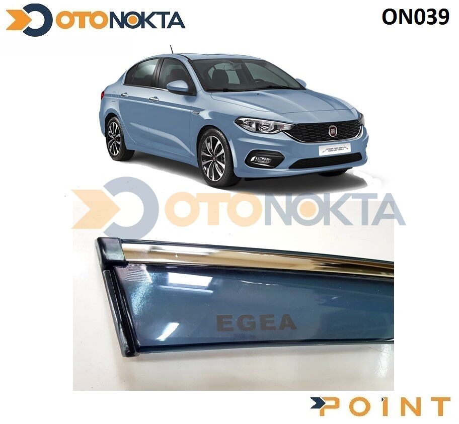 CAM RUZGARLIGI 4 LU KROMLU FIAT EGEA POINT