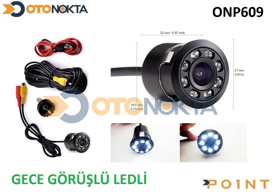 KAMERA YUVARLAK GECE GORUSLU POINT