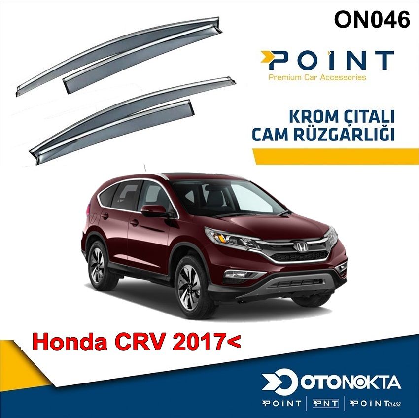 CAM RUZGARLIGI 4 LU KROMLU HONDA CRV 2017 POINT