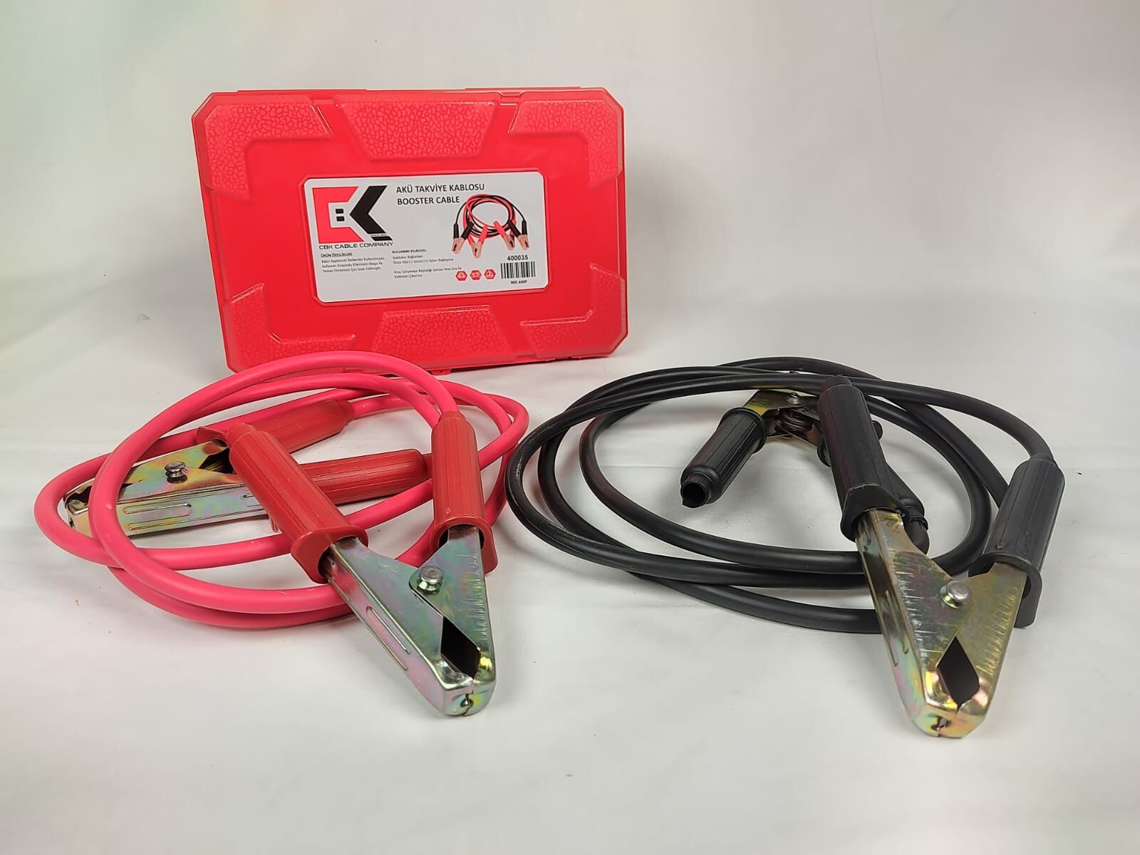 CBK AKÜ TAKVİYE PROFESYONEL 50 MM 1200 AMP 2,3MT | | TAKVİYE KABLOLARI