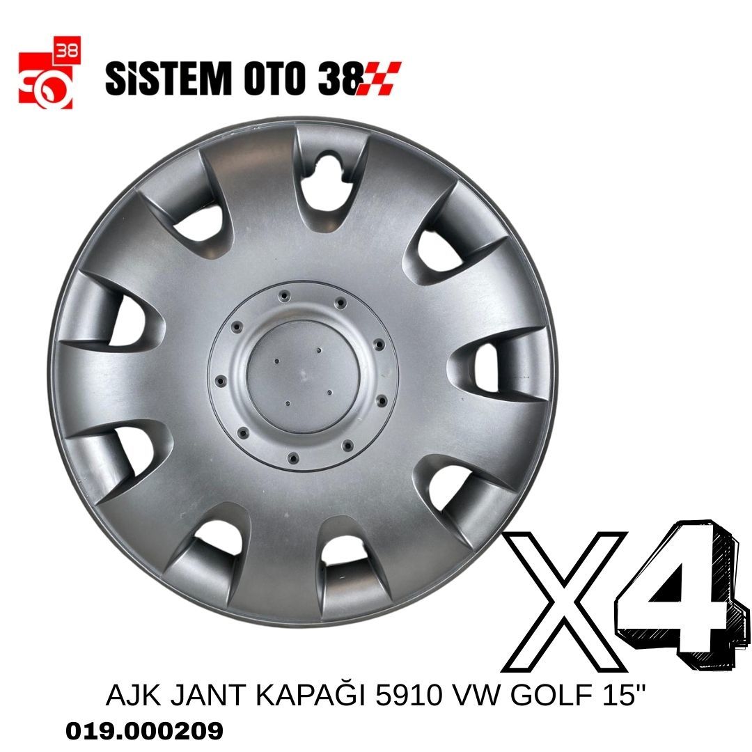 AJK JANT KAPAĞI 5910 VW GOLF 15'' | | JANT KAPAKLARI