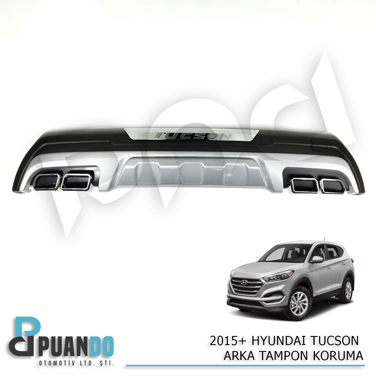 2015-2018 HYUNDAI TUCSON ARKA TAMPON KORUMA