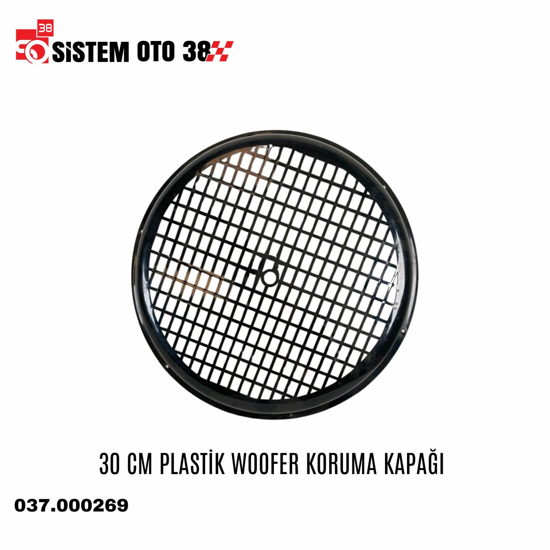 30 CM PLASTİK WOOFER KORUMA KAPAĞI | | SES MONTAJ EKİPMANLARI