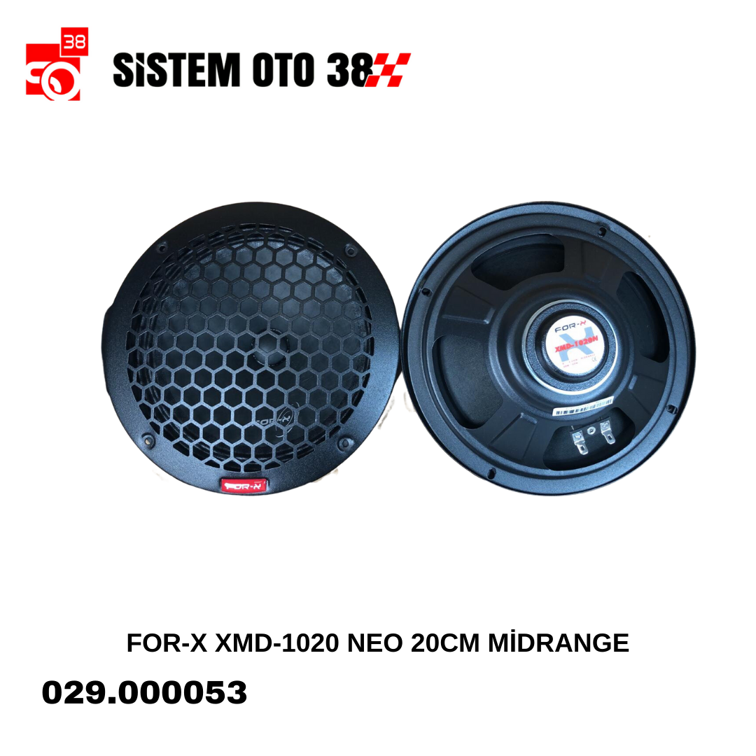 FOR-X XMD-1020 NEO 20CM MİDRANGE |  | MİDRANGELER