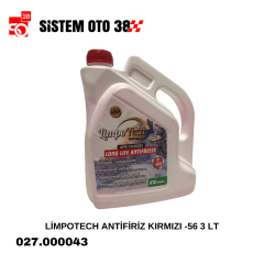 LİMPOTECH ANTİFİRİZ KIRMIZI -56 3 LT |  | KOZMETİK GRUBU