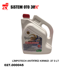 LİMPOTECH ANTİFİRİZ KIRMIZI -37 3 LT |  | KOZMETİK GRUBU