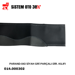 PARAND-043 SİYAH GRİ PARÇALI DİR. KILIFI |  | DİREKSİYON KILIFLARI