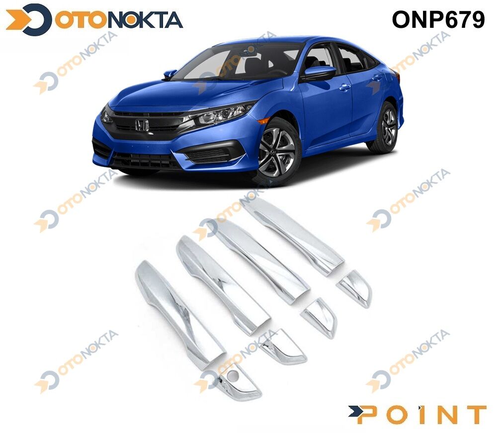 KAPI KOLU KROM ABS HONDA  CIVIC 2016> FC5  POINT