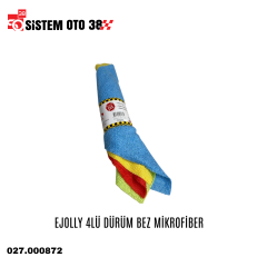 EJOLLY 4LÜ DÜRÜM BEZ MİKROFİBER |  | KOZMETİK GRUBU