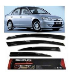 HONDA CIVIC 2001-2006 MUGEN CAM RÜZGARLIĞI ÖN-ARKA | SUNPLEX